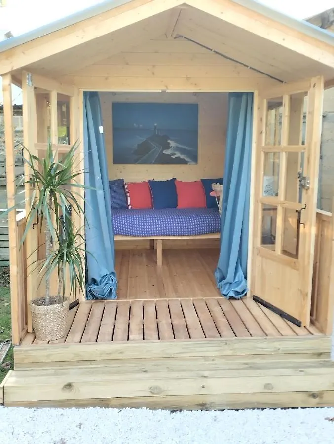 Chalet La Cabine Du Capitaine 4M² - Sdb Partagee Exterieure Chavagne France